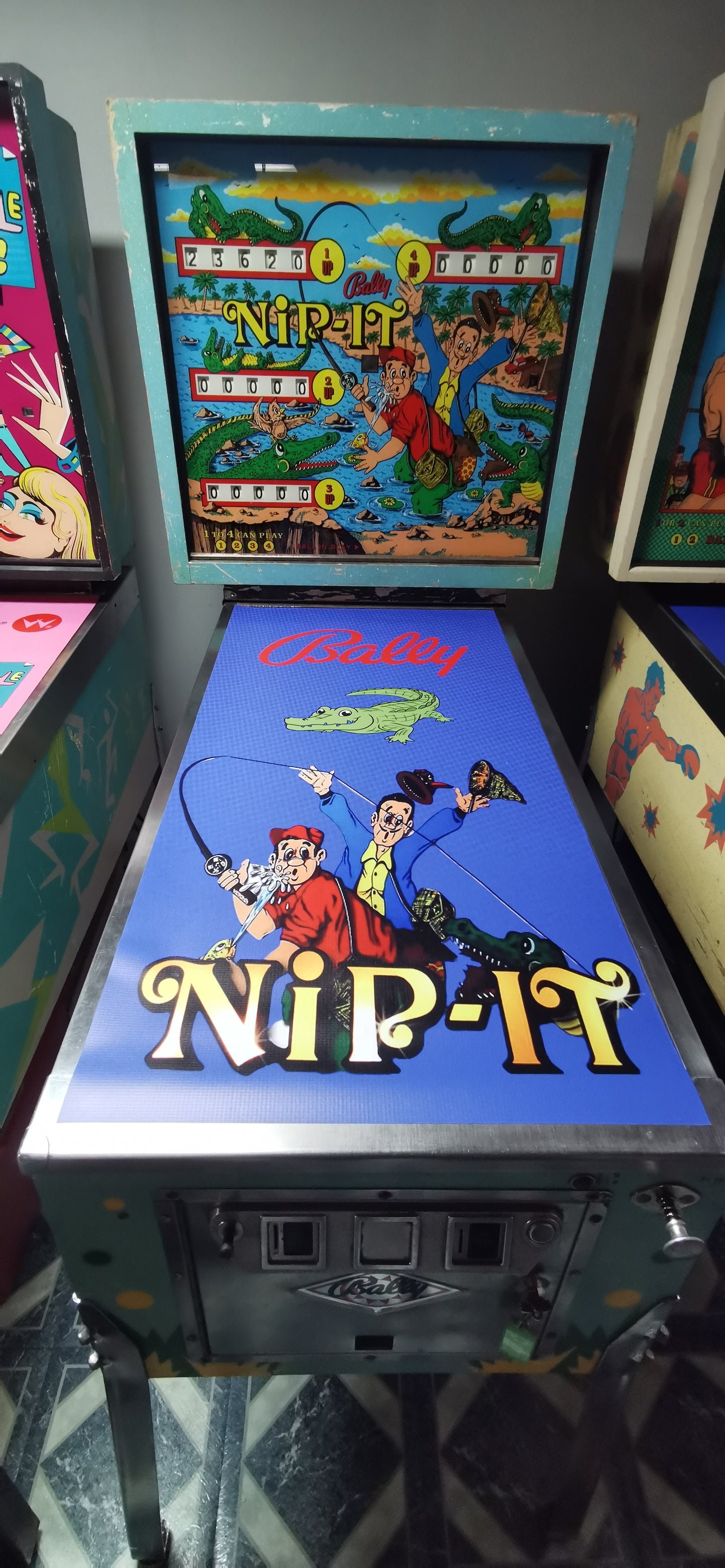 Pinball cover protection Nip It Bally