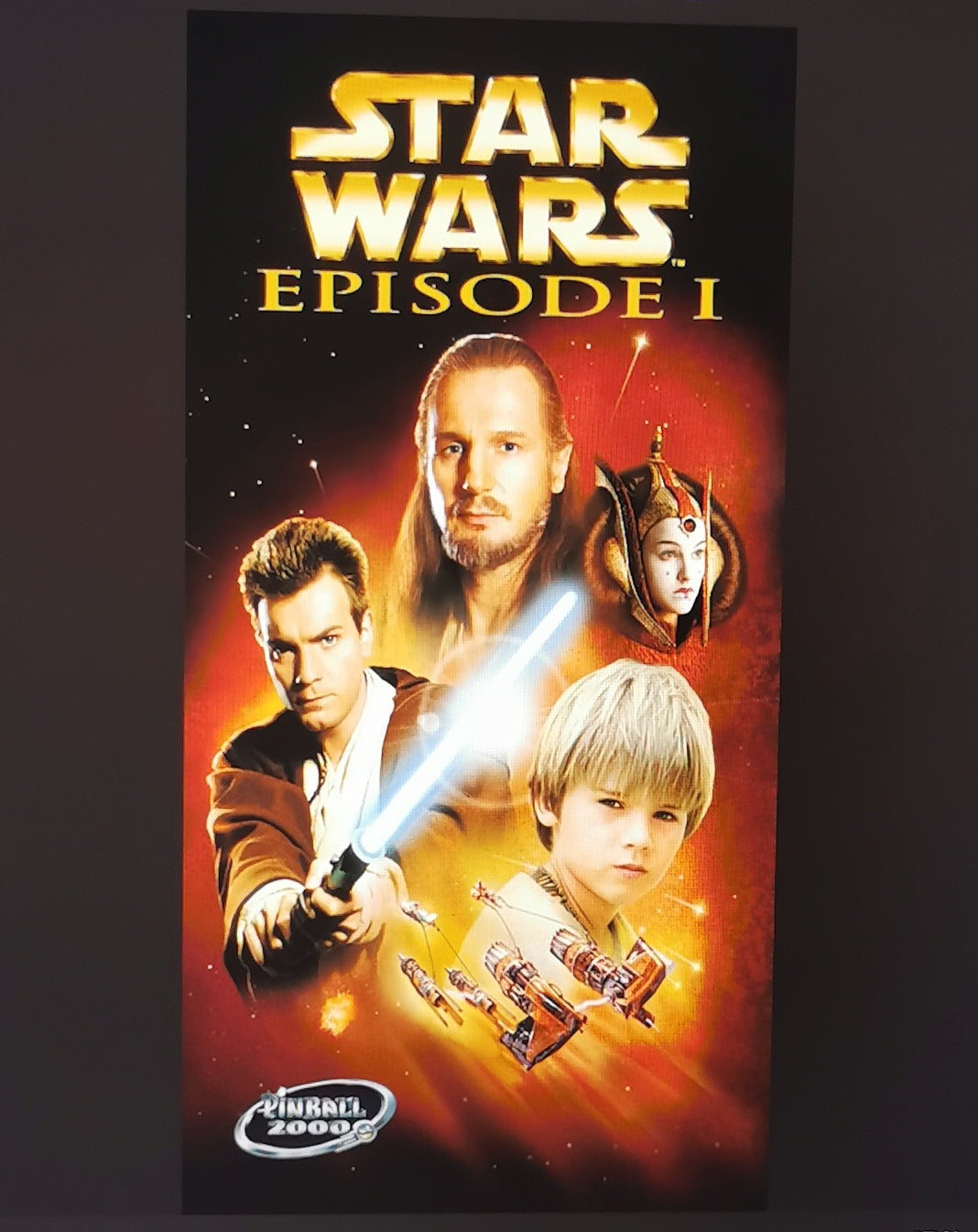 Pinball cover protection Star Wars Pinball 2000