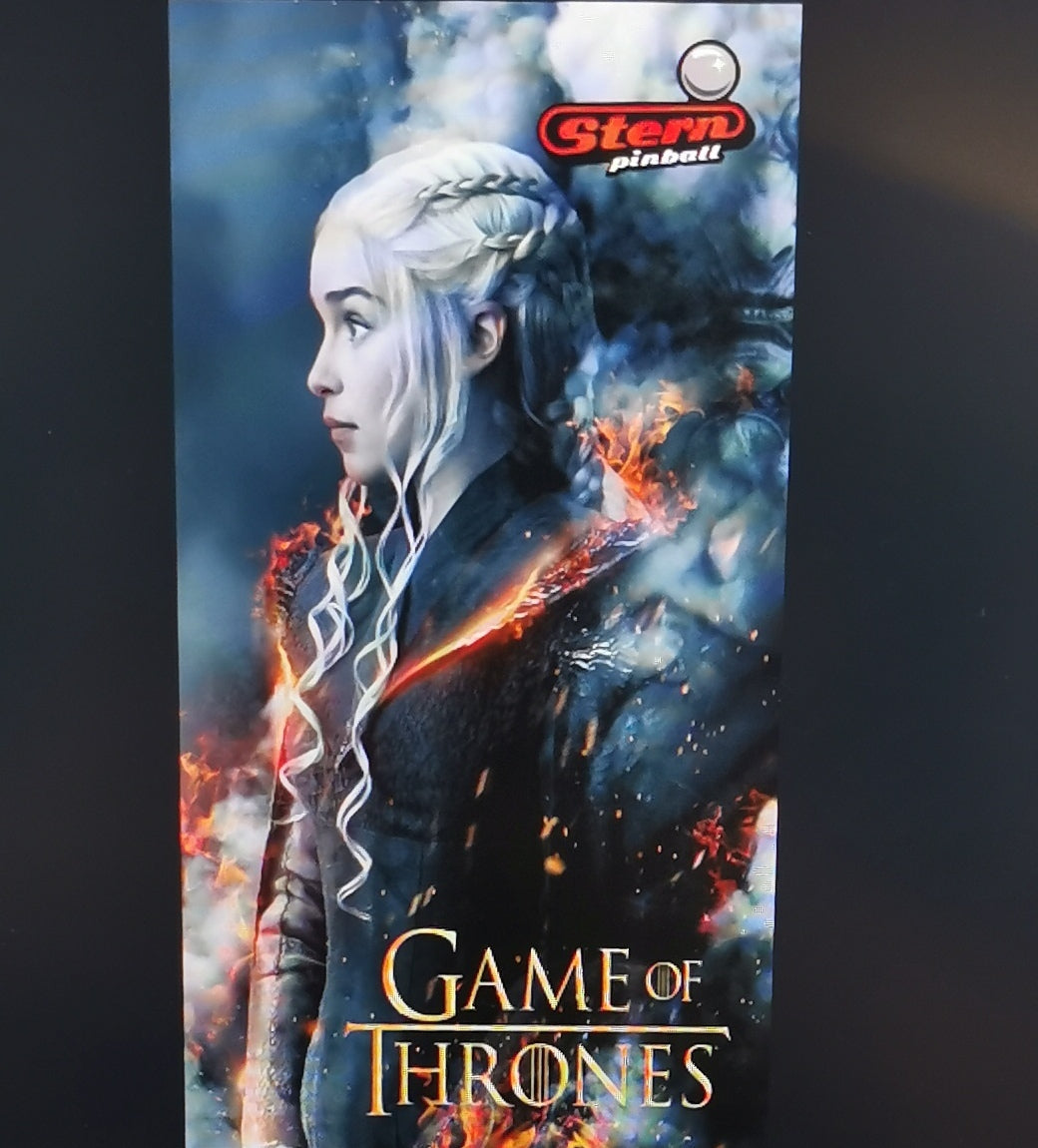 Pinball cover protection Game of Thrones