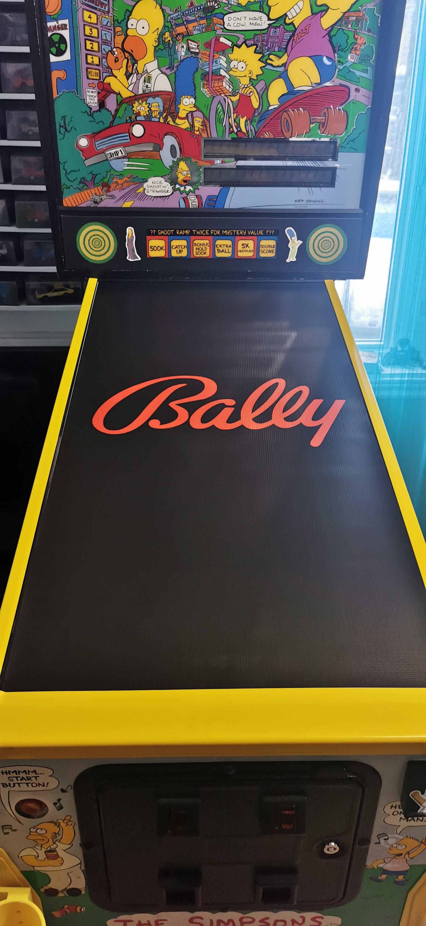 Pinball cover protection glass Bally