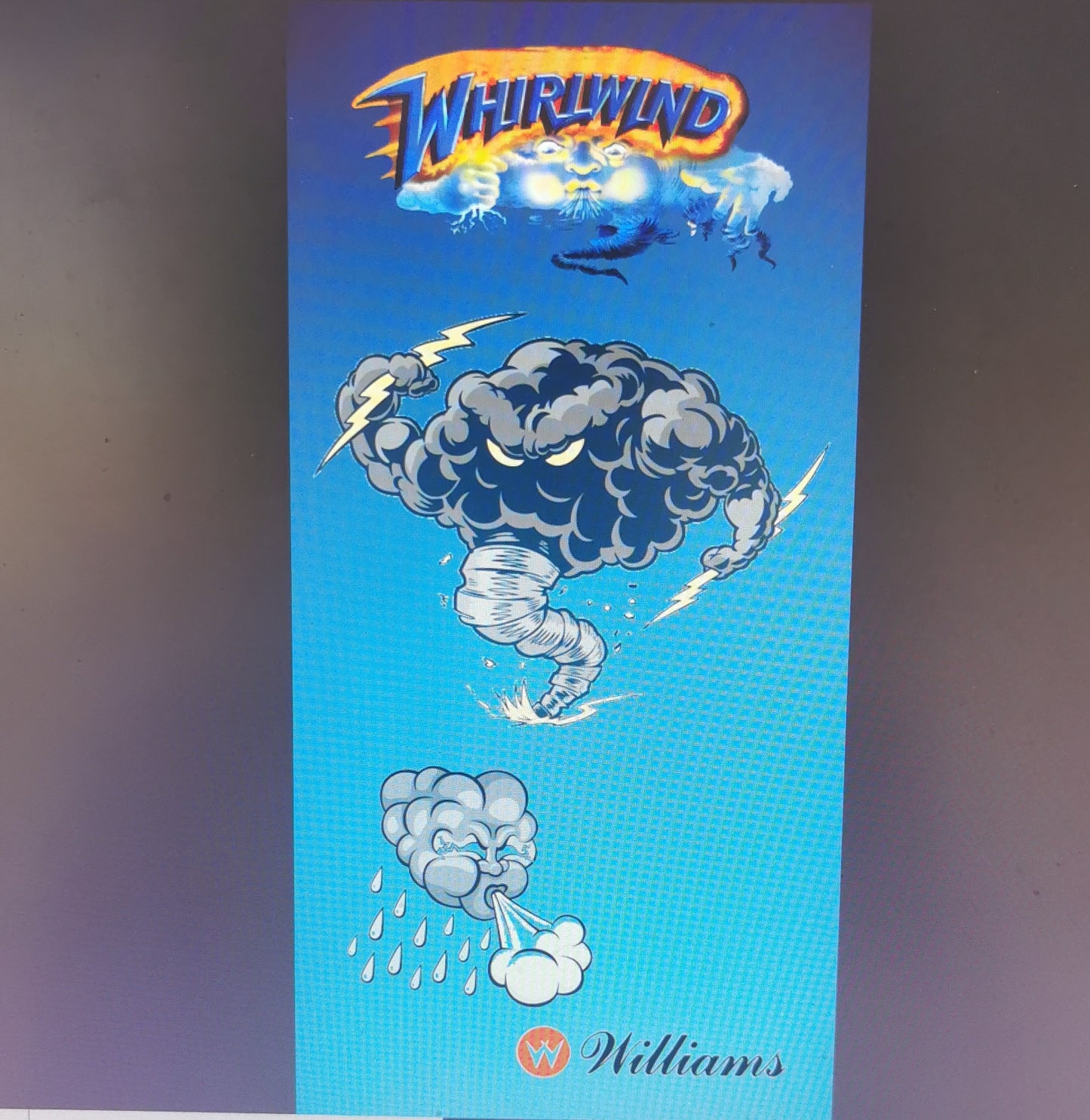 Pinball cover protection glass Whirlwind