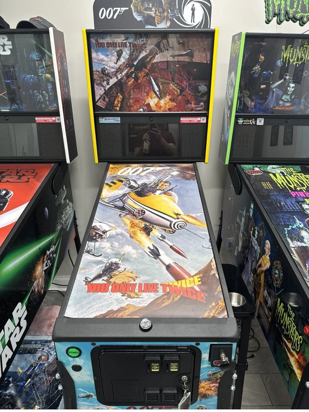 Pinball cover protection 007 drNo Stern