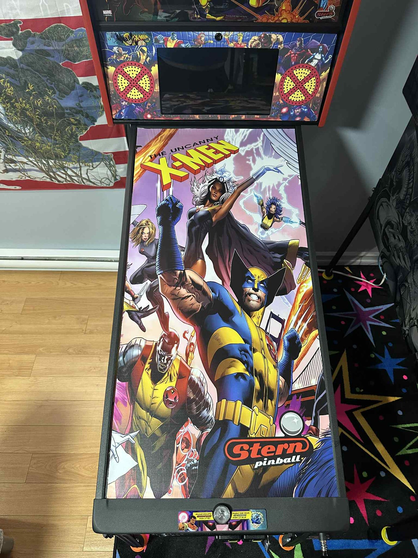 Pinball cover protection X-Men uncanny