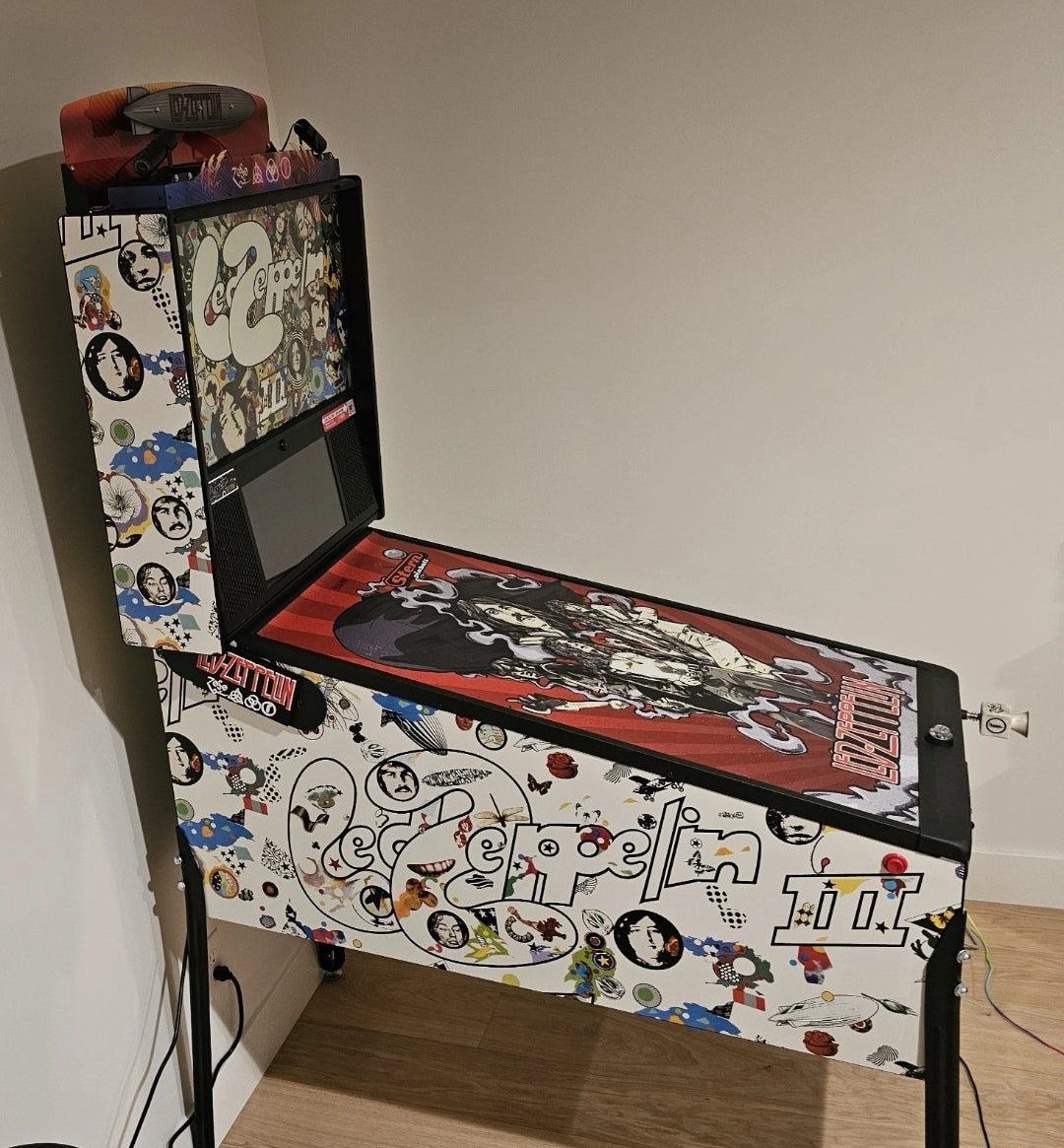 Pinball cover protection Led Zeppelin