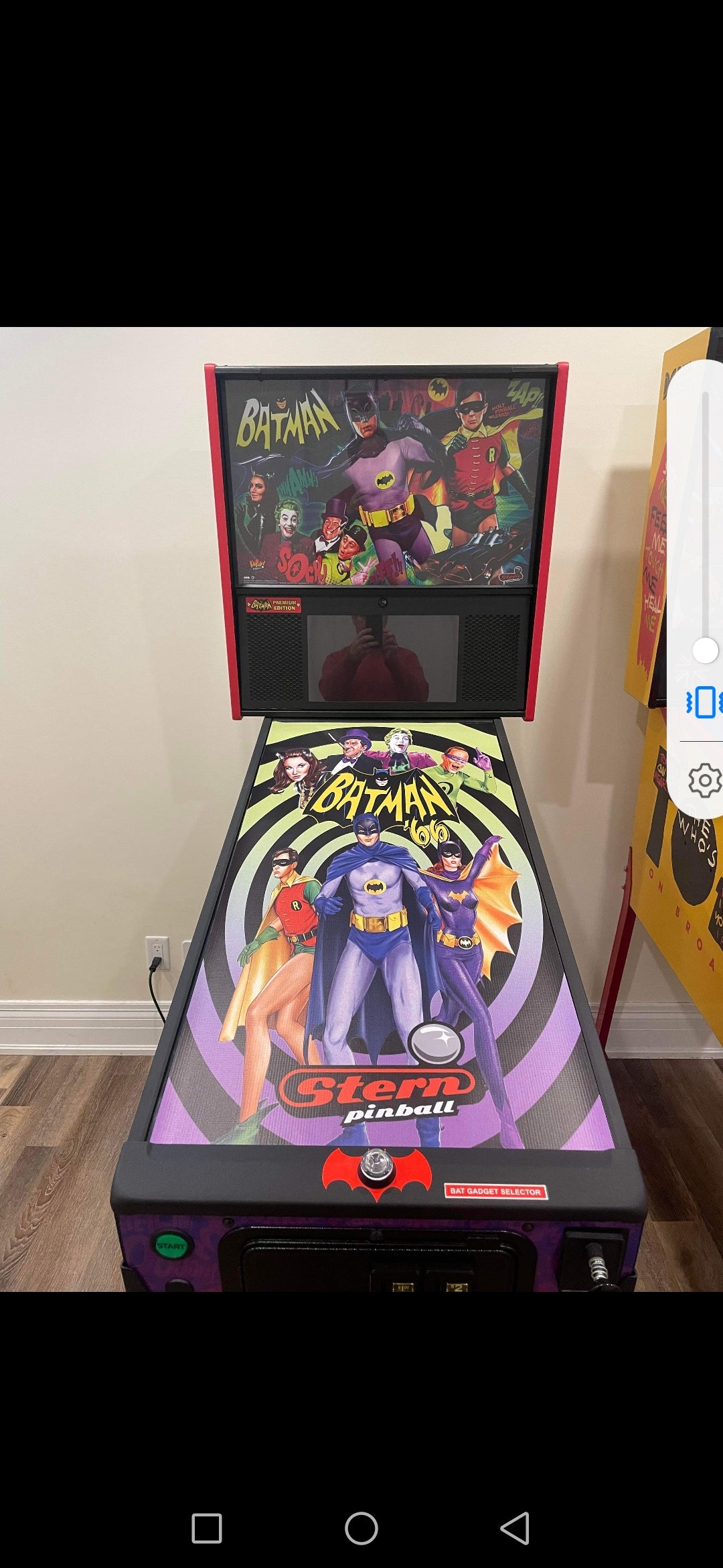 Pinball cover protection glass Batman 66 Stern