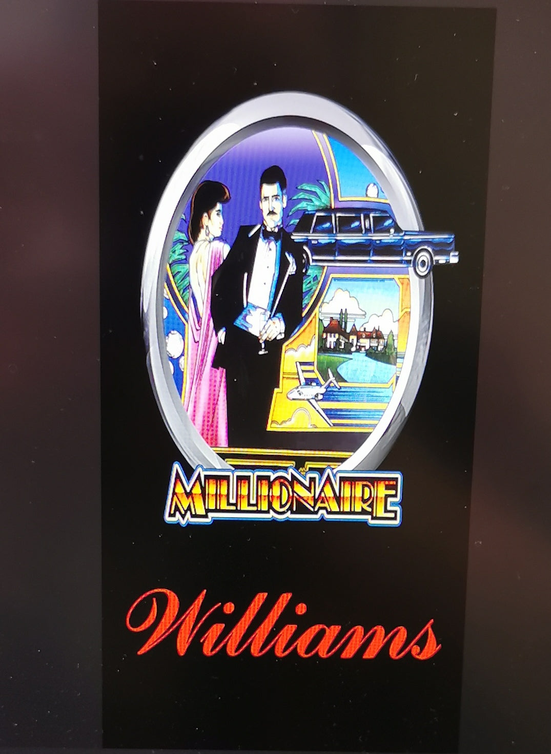 Pinball cover protection glass Millionnaire