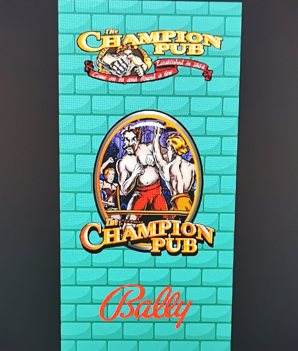 Pinball cover protection Champion Pub Bally