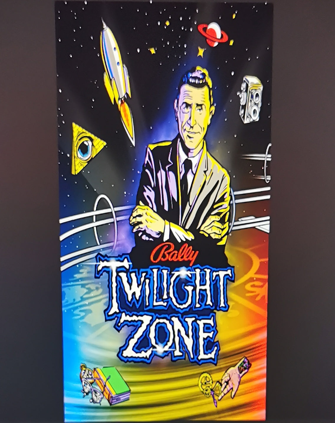 Pinball cover protection Twilight Zone Bally