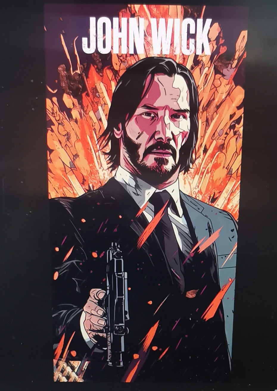 Pinball cover protection John Wick