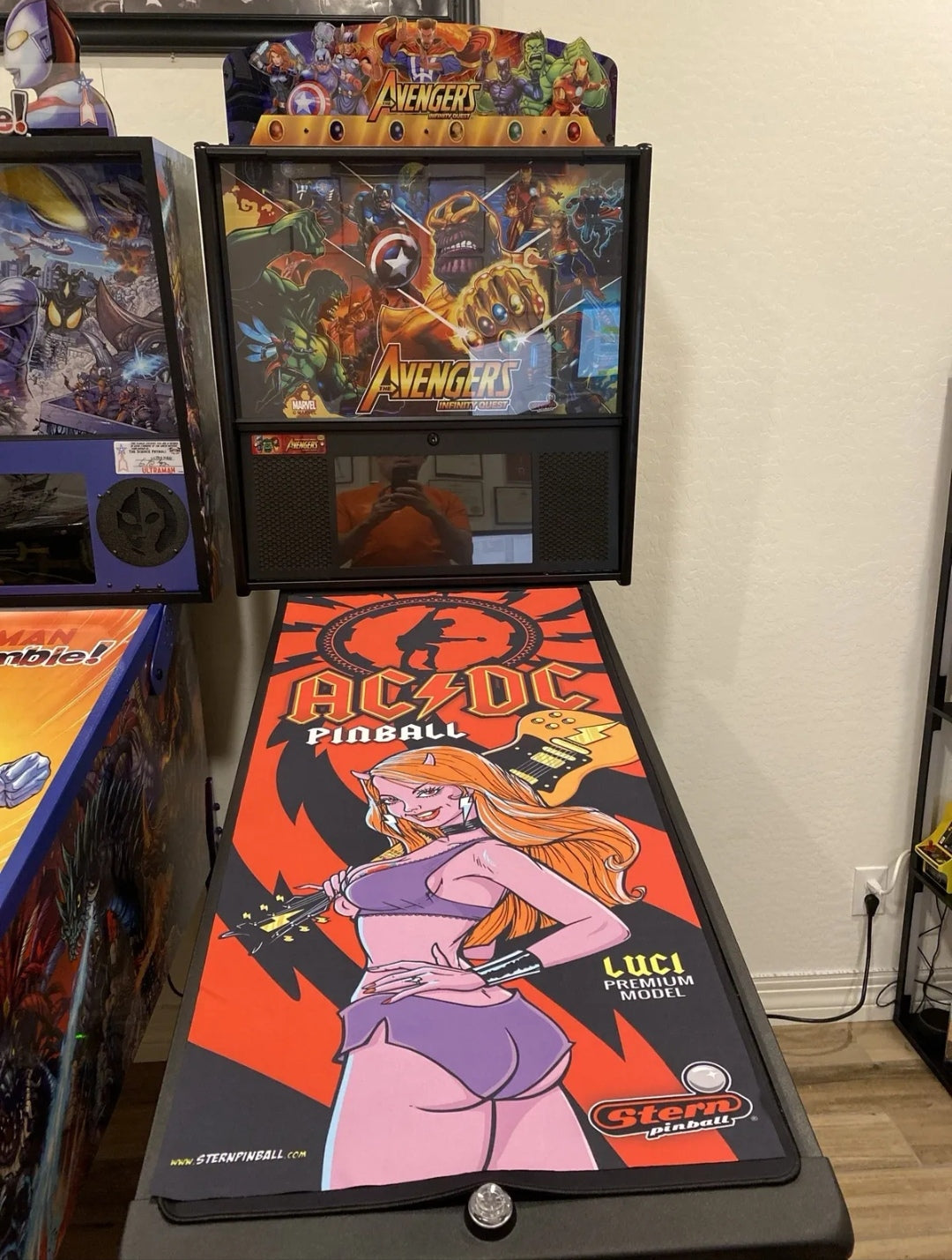 Pinball cover protection ACDC Stern