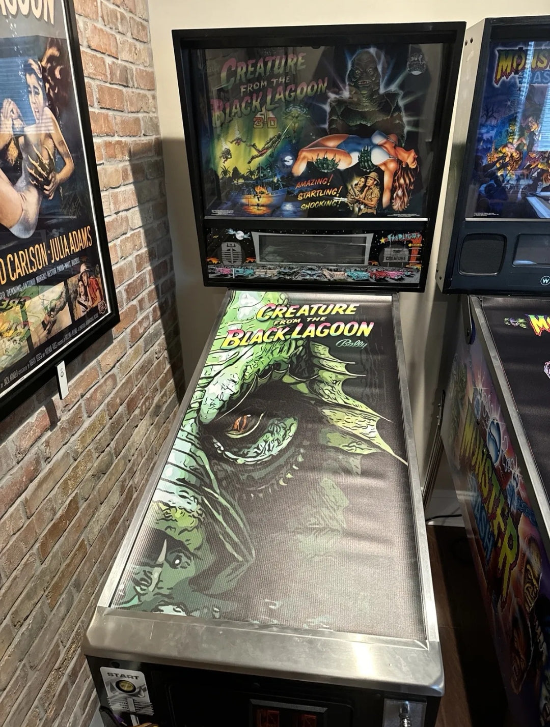 Pinball cover protection glass Creature from the black Lagoon