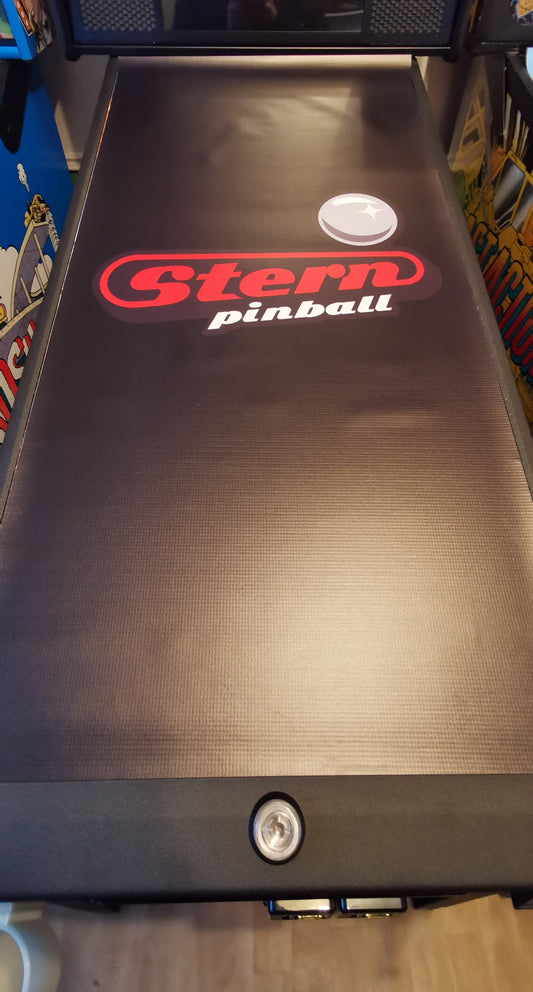 Pinball cover protection glass Stern logo