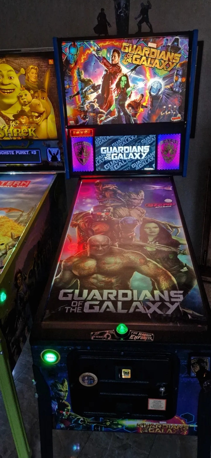 Pinball cover protection glass Guardians of the galaxy