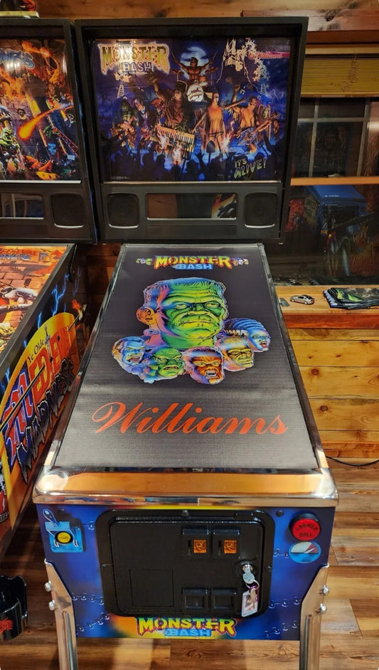 Pinball cover protection glass Monster Bash