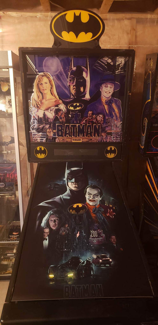 Pinball cover protection glass Batman